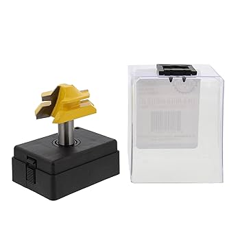 ClearWood クリアウッド　u - MASTER 45 S PS TOTOWOOD 45 Degree Lock Miter Router Bit 3-Piece Set, for 31